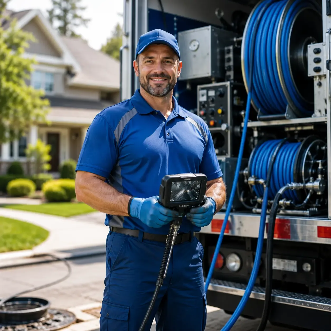 Local outdoor drain cleaning specialists in Twin Lake, MI